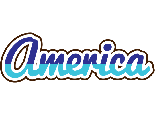 America raining logo