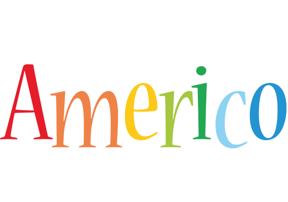 Americo birthday logo
