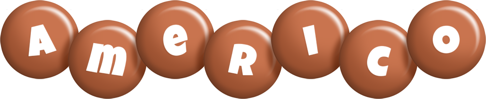 Americo candy-brown logo
