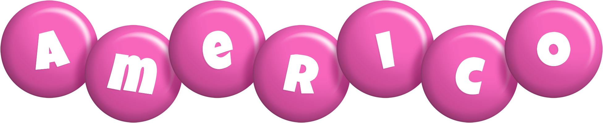 Americo candy-pink logo
