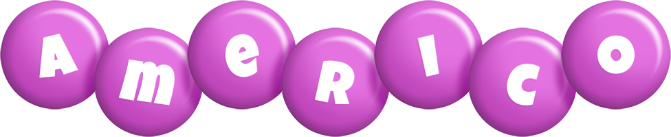 Americo candy-purple logo