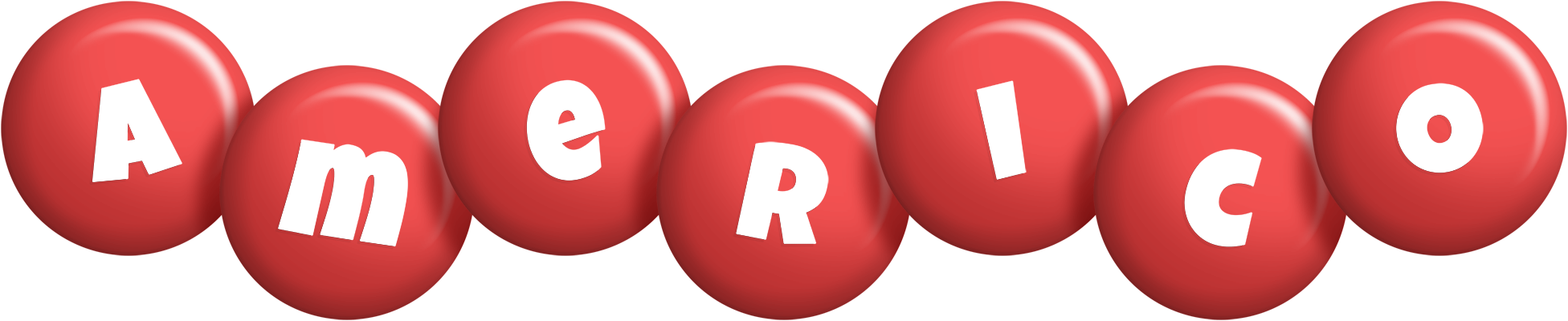 Americo candy-red logo