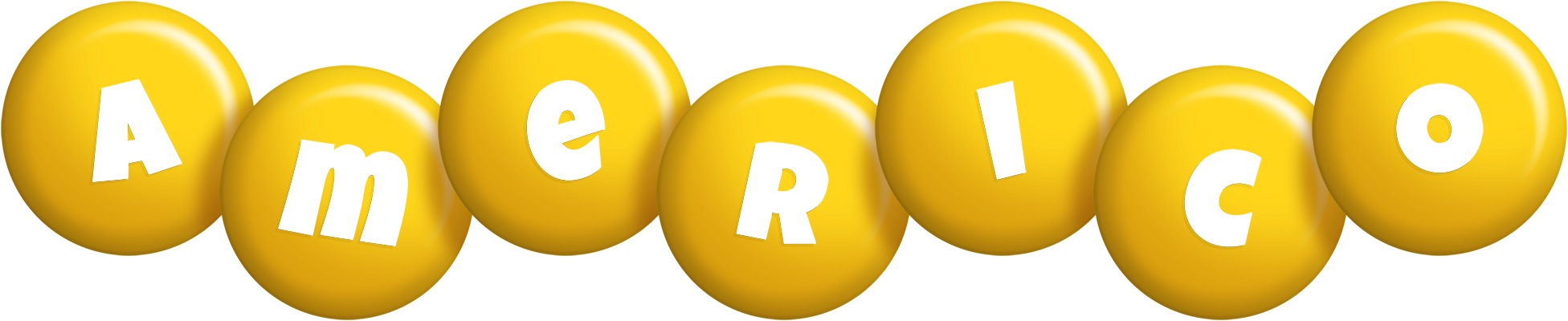Americo candy-yellow logo