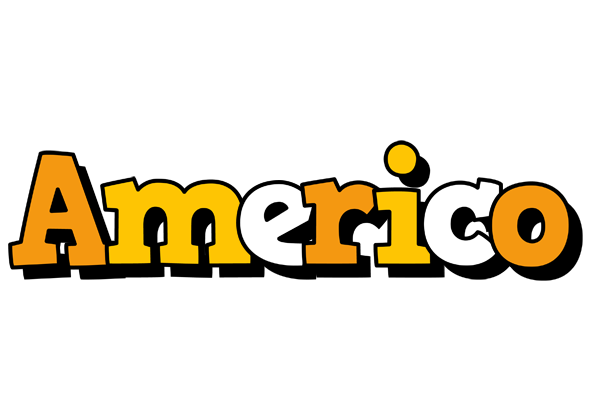 Americo cartoon logo