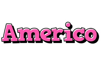 Americo girlish logo