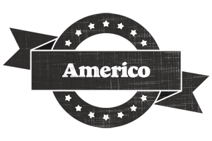 Americo grunge logo