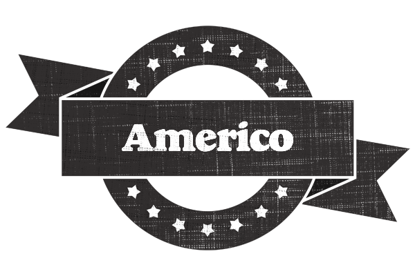 Americo grunge logo