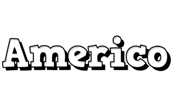 Americo snowing logo