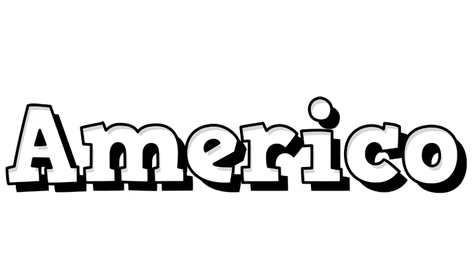 Americo snowing logo