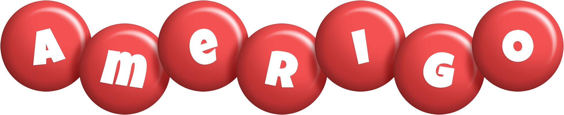 Amerigo candy-red logo