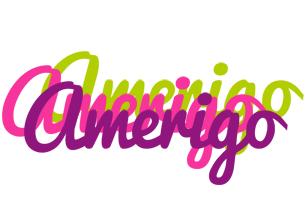 Amerigo flowers logo