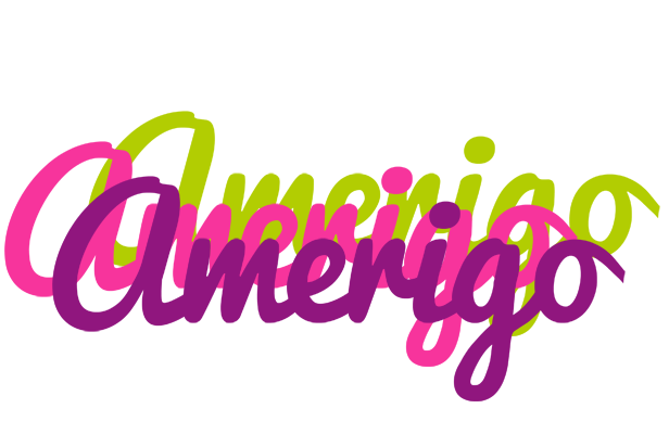 Amerigo flowers logo