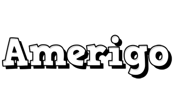 Amerigo snowing logo