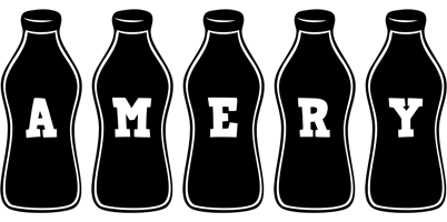 Amery bottle logo