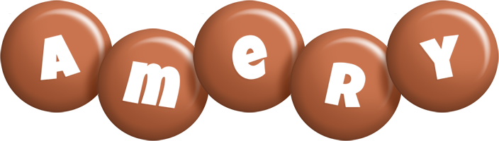 Amery candy-brown logo