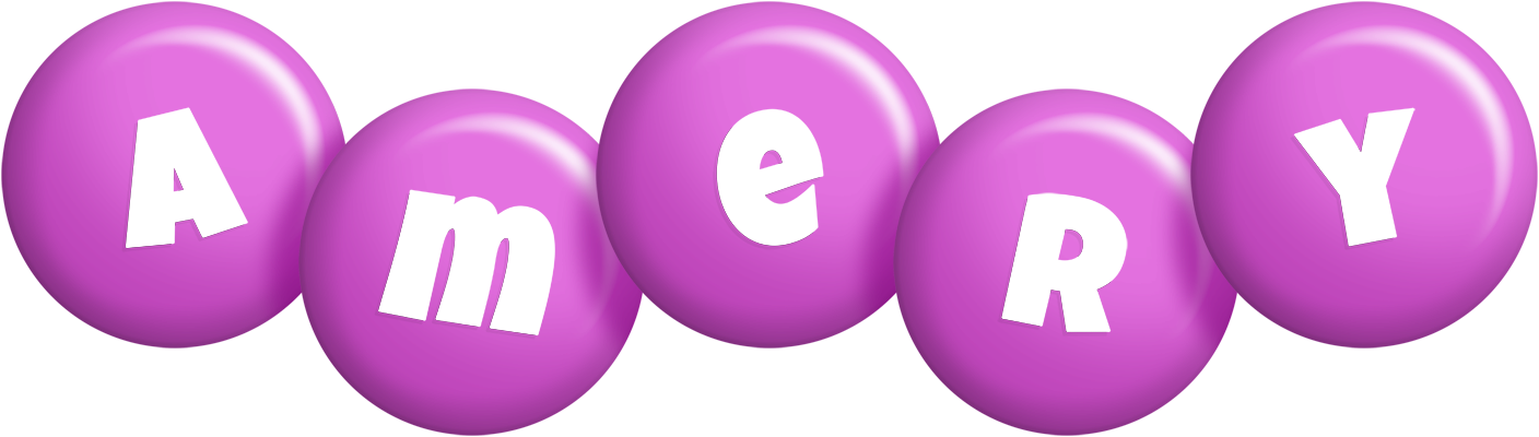 Amery candy-purple logo