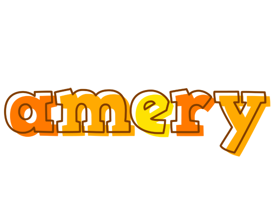 Amery desert logo