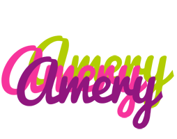 Amery flowers logo