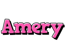 Amery girlish logo