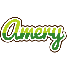 Amery golfing logo