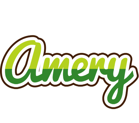Amery golfing logo