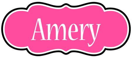 Amery invitation logo