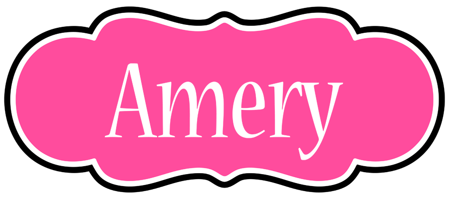 Amery invitation logo