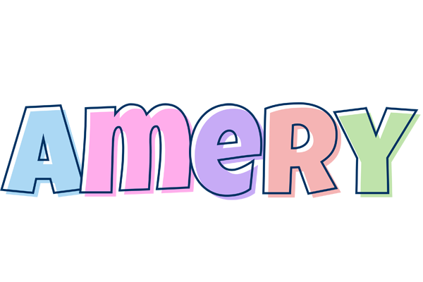 Amery pastel logo