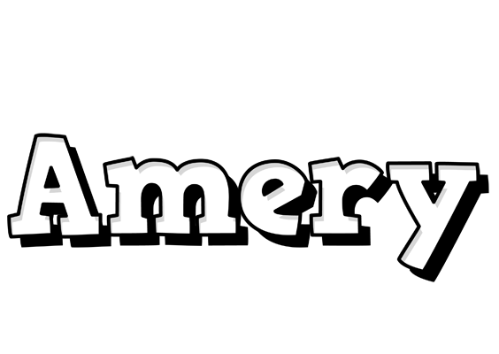 Amery snowing logo