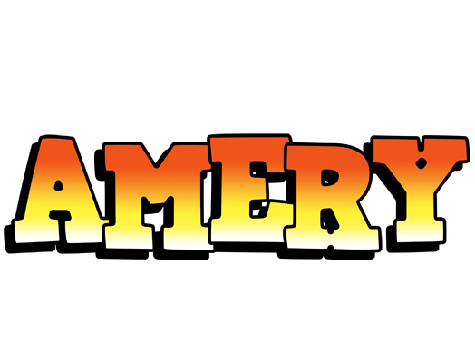 Amery sunset logo