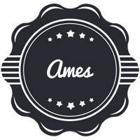 Ames badge logo