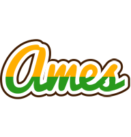 Ames banana logo