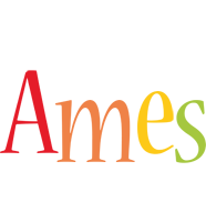 Ames birthday logo