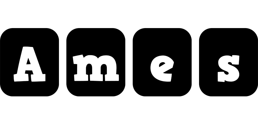 Ames box logo
