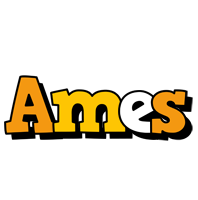 Ames cartoon logo