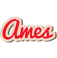 Ames chocolate logo