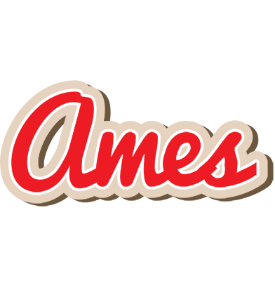 Ames chocolate logo