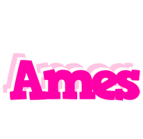 Ames dancing logo