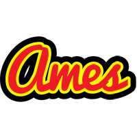 Ames fireman logo