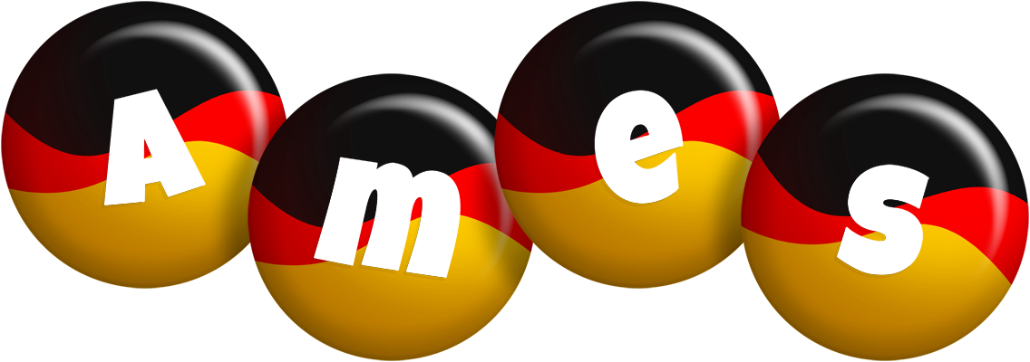 Ames german logo