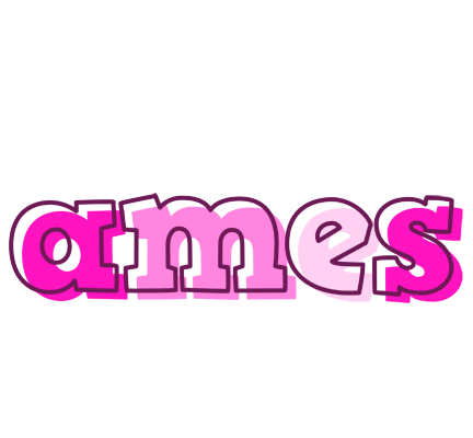 Ames hello logo