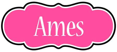 Ames invitation logo