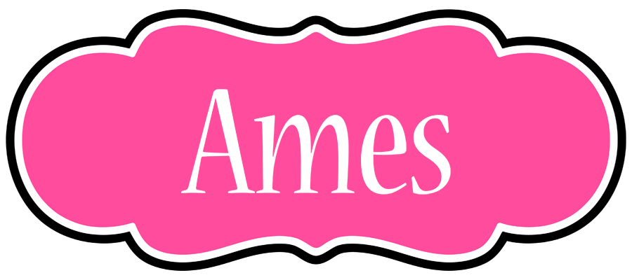Ames invitation logo