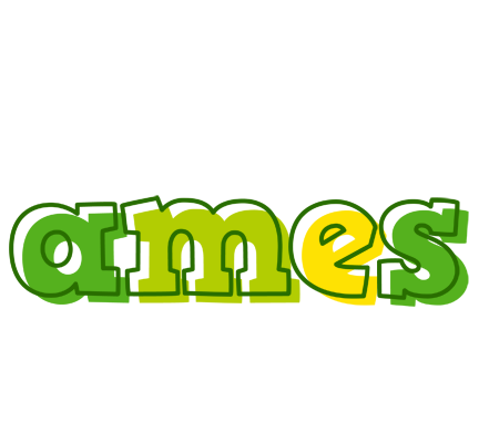 Ames juice logo