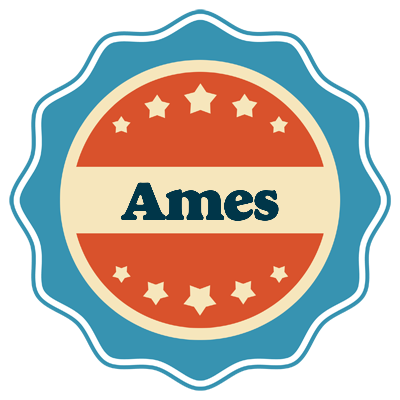 Ames labels logo