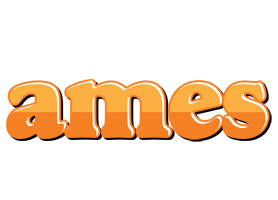 Ames orange logo