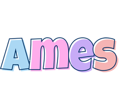 Ames pastel logo