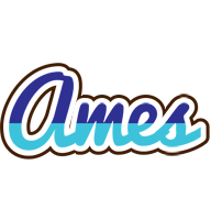 Ames raining logo