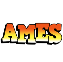 Ames sunset logo