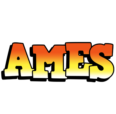 Ames sunset logo